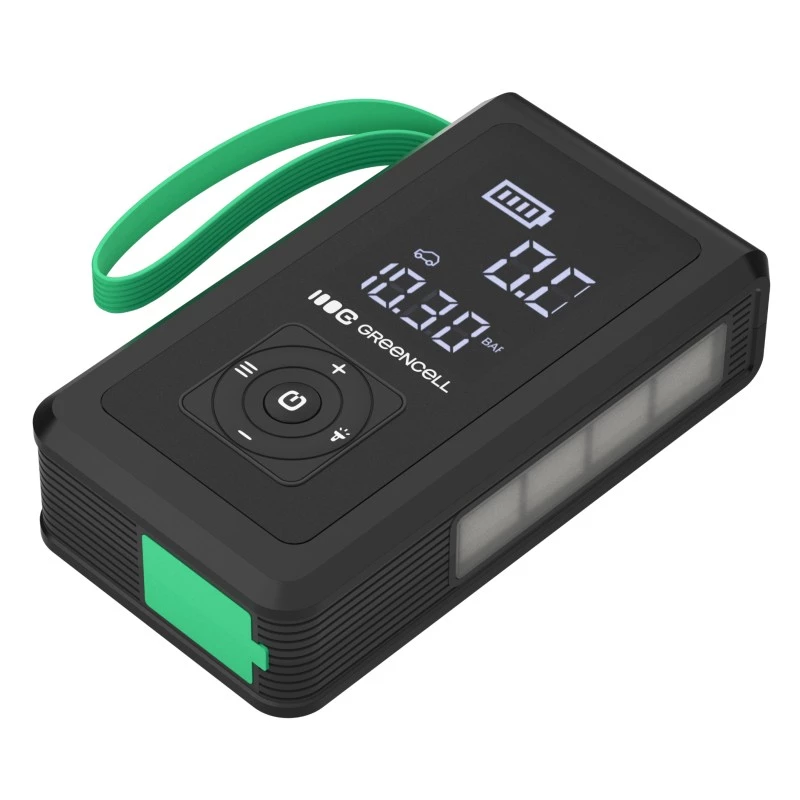Green Cell PowerBoost Air Kfz-Starthilfegerät mit Kompressor, 8000 mAh, 1000 A (CJSGC03)