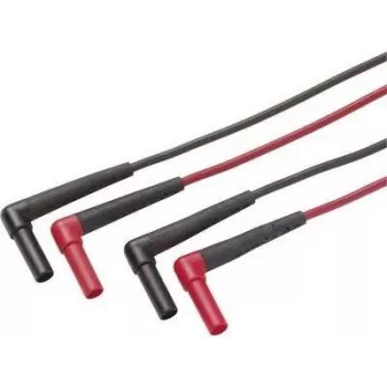 Fluke SureGrip - Prüfleitung - Schwarz - Rot - CAT III,CAT IV - Silikon - 1,5 m - 1000 V (2003616)