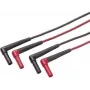 Fluke SureGrip - Prüfleitung - Schwarz - Rot - CAT III,CAT IV - Silikon - 1,5 m - 1000 V (2003616)