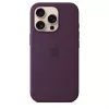 Apple iPhone 16 Pro Silikon Case mit MagSafe - Pflaume