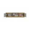 MALWA 140 TV-Schrank, Artisan-Eiche/Kaschmir