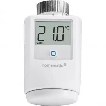eQ-3 AG Homematic IP HMIP-eTRV, RF, 868,3 MHz, Weiß, M30 x 1,5, IP20, Digital