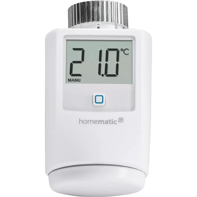 eQ-3 AG Homematic IP HMIP-eTRV, RF, 868,3 MHz, Weiß, M30 x 1,5, IP20, Digital