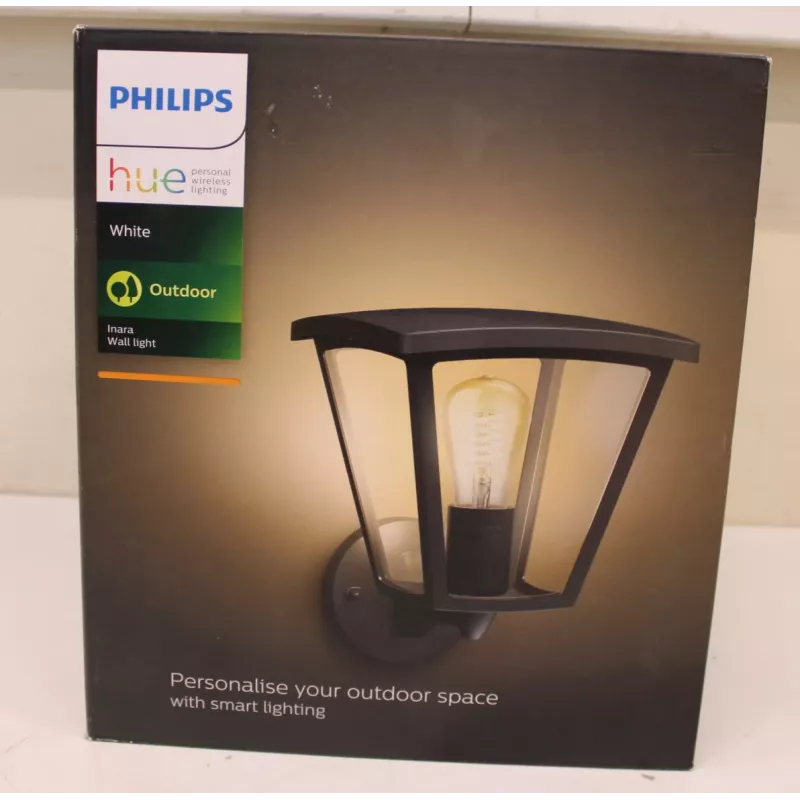 Außenwandleuchte Philips Inara | E27 LED 7W 550lm Warmweiß IP44 CRI80