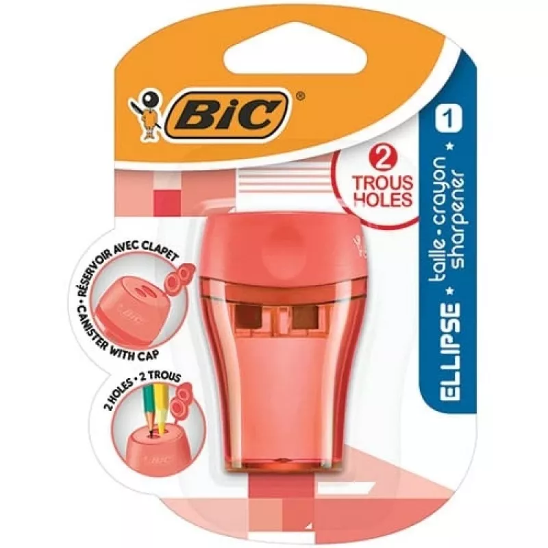 Bic Anspitzer Ellipse Maxi 2 Löcher, 1 Stk.