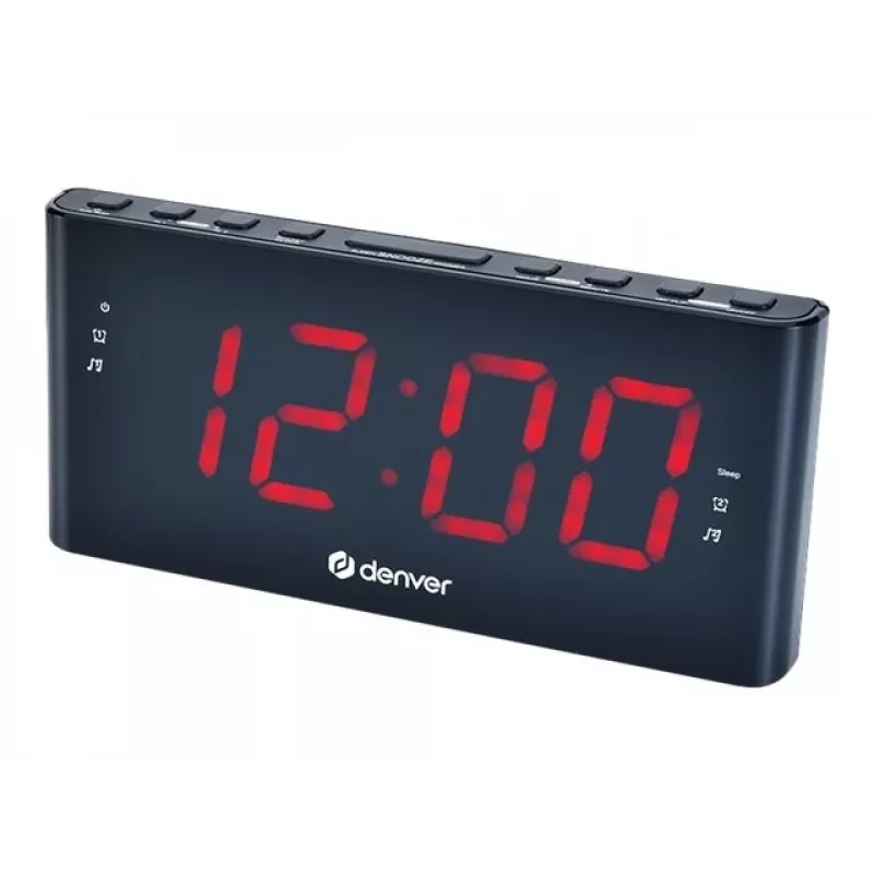 Denver CPR-710 Wecker Digitaler Wecker Schwarz