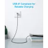 Anker Innovations 322 USB-A auf USB-C Kabel Nylon 1,8M Schwarz - Kabel - Digital/Daten