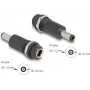 Adapter DELOCK DC 5.5x2.5 mm (Buchse) auf DC 5.5x2.1 mm (Stecker), schwarz