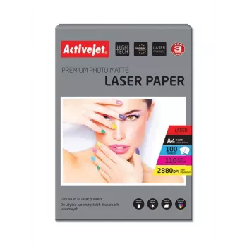 Matte photo paper ActiveJet A4 110 g/m² 100 sheets