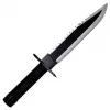 Feststehendes Survival-Messer Filmklassiker Rambo I CC-H1 – 360 mm gesamt, 225 mm gezahnte Stahlklinge, schwarze Lederscheide