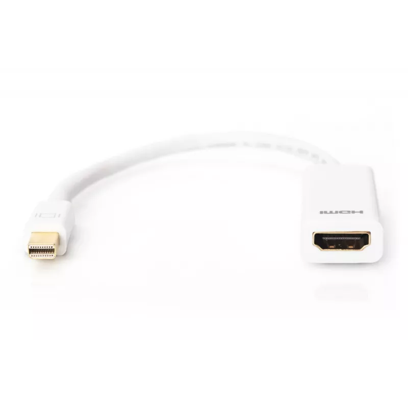 DisplayPort-Adapterkabel Digitus Mini DP auf HDMI Typ A