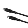 USB-C-auf-USB-C-Festkabel FIXED FIXDLS-CC2-BK — 2 m, 60 W