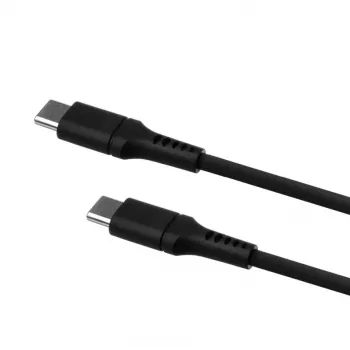 USB-C-auf-USB-C-Festkabel FIXED FIXDLS-CC2-BK — 2 m, 60 W