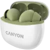 CANYON In-Ear-Kopfhörer TWS-5, Grün Bluetooth 5.3, Touch-Steuerung, Ladeeingang: USB-C