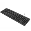 Tellur Kabelgebundene USB-Tastatur Schwarz – Basic USB, US-Layout