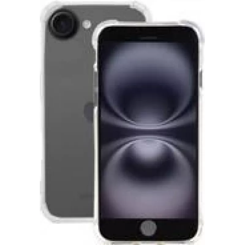 Mobilis R Series for iPhone 16e - Transparent - Soft bag Case