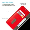 FIXED Leder-Buchetui für Samsung Galaxy A36 5G – rot, Front- und Rückseitenschutz, präzise Aussparungen