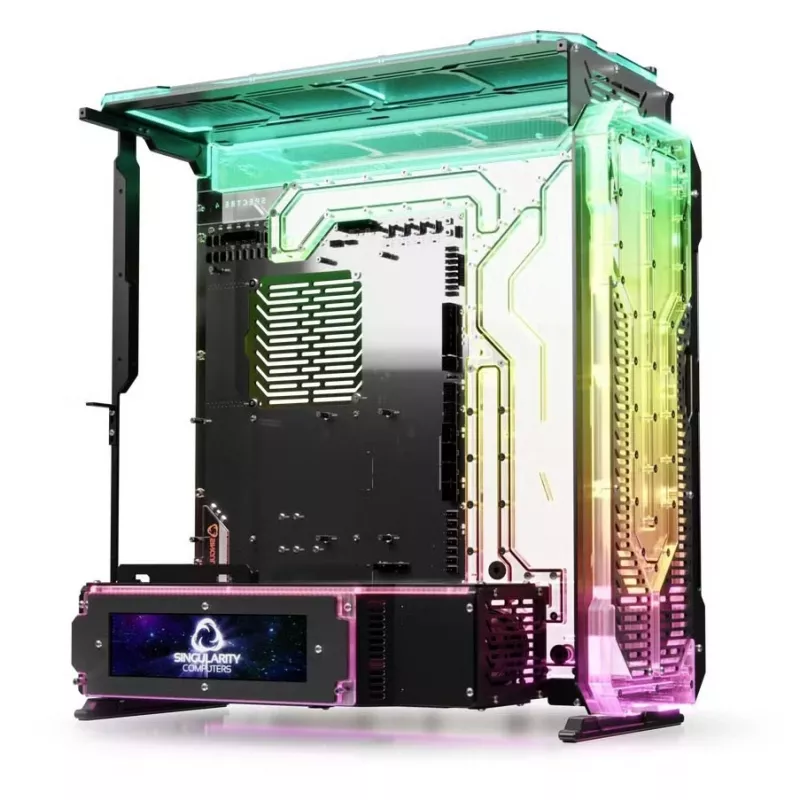Frontblende für PC-Gehäuse Singularity Spectre 4 Elite, Acryl transparent