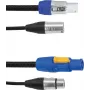 DMX-Kombikabel EUROLITE 30227780 P-Con auf 3-pol XLR, 1,5 m