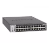 NETGEAR M4300-24X Managed L3 10G Ethernet (100/1000/10000) 1U Schwarz