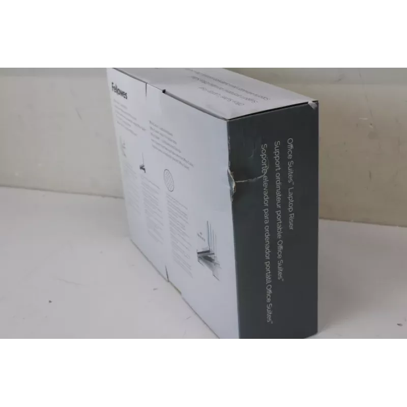 AUSVERKAUF. Fellowes | Office Suites Laptop-Ständer | BESCHÄDIGTE VERPACKUNG | Schwarz/Silber