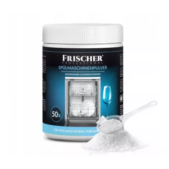 Geschirrspüler-Reinigungspulver FRISCHER FR00122_1000, 1 kg, für automatische Geschirrspüler, Kunststoffdose