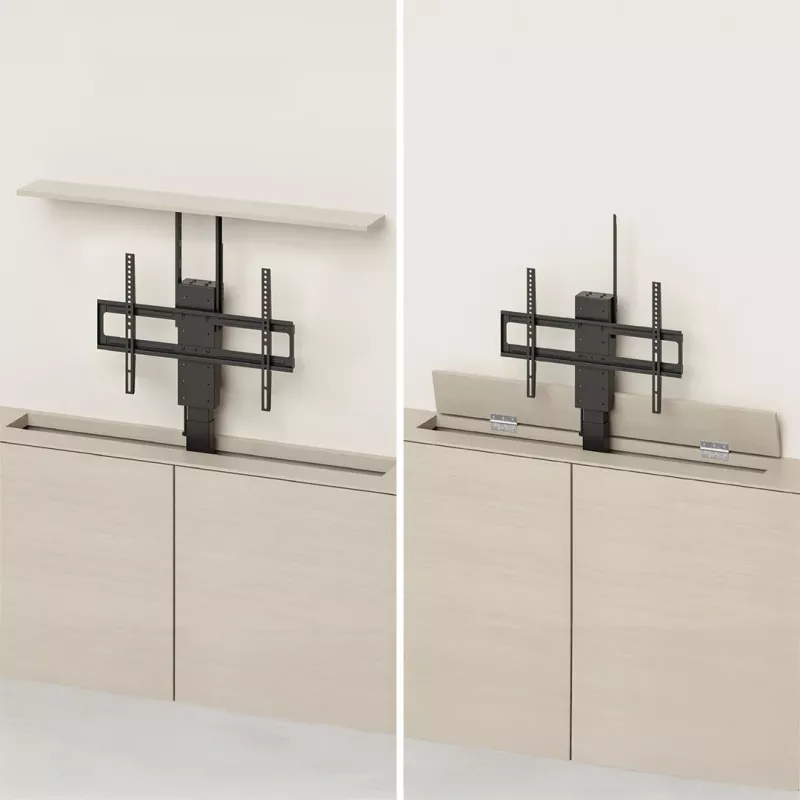 Maclean elektrische Decken-/Bodenhalterung, ausziehbar, 43''-88'', VESA 600x400, max. 60 kg, 100-240 V AC, 50/60 Hz