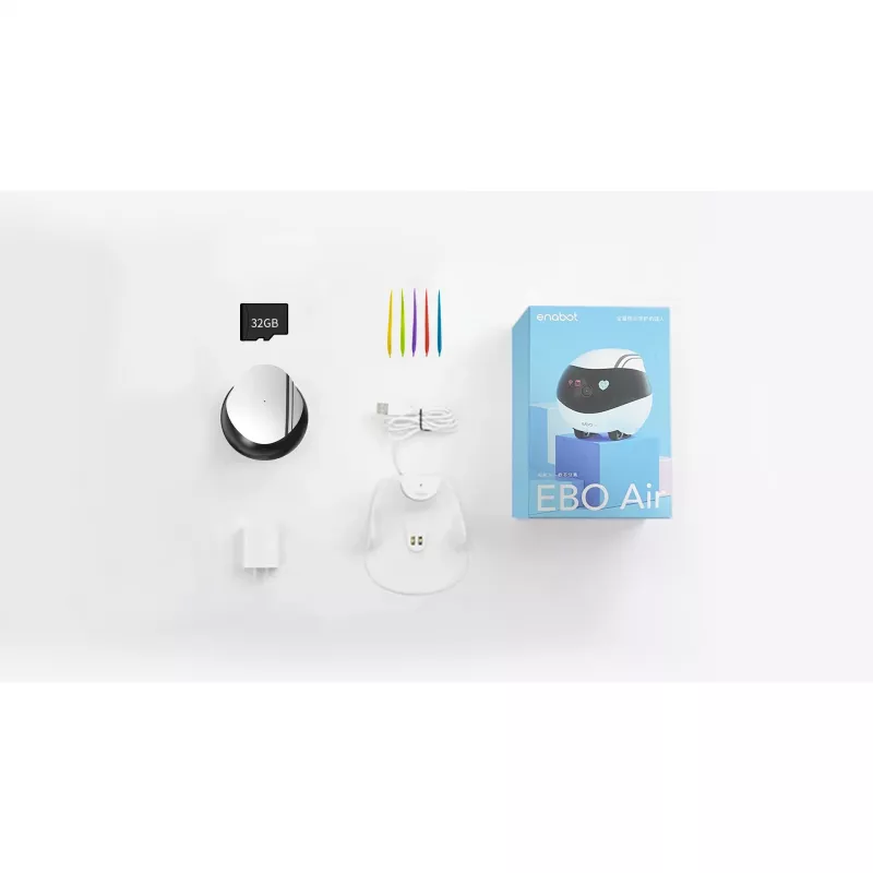 ENABOT Ebo Air AI Roboter Weiß und Schwarz