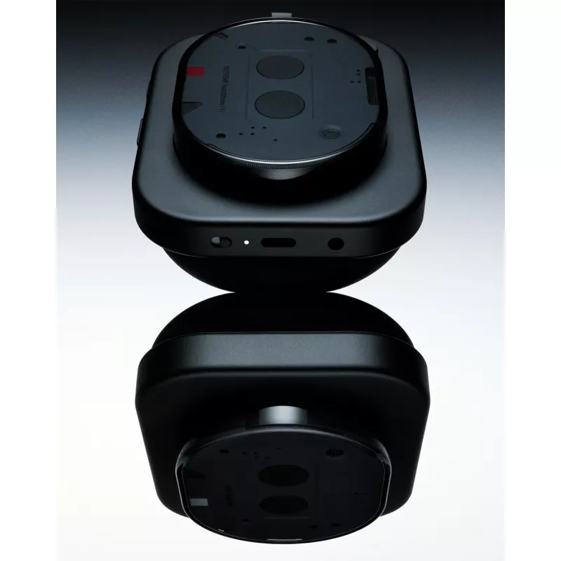 Over-Ear Noise-Cancelling-Kopfhörer Nothing Headphone (1) — Schwarz, aktive Geräuschunterdrückung, kabelgebunden & kabellos