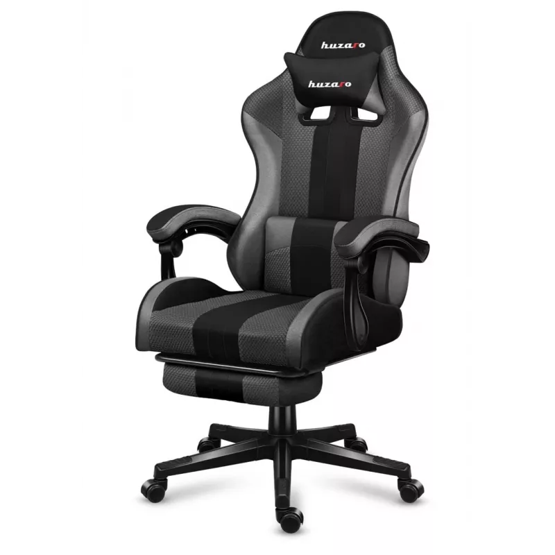 HUZARO FORCE 4.7 GRAU MESH-GAMING-STUHL