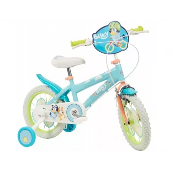 Kinderfahrrad Toimsa 1459 – 14 Zoll Räder, Bluey-Design, für Kinder