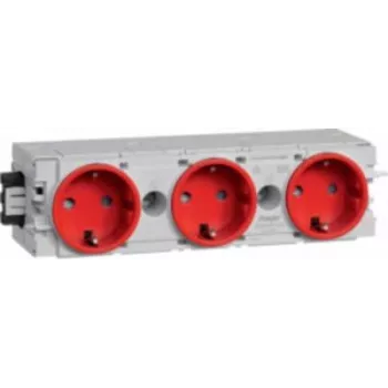 Hager Dado Trunking Plug-In Modul (B x H x T) 180 x 50 x 61 mm GS30003020 1 Stück verkehrsrot (GS30003020)