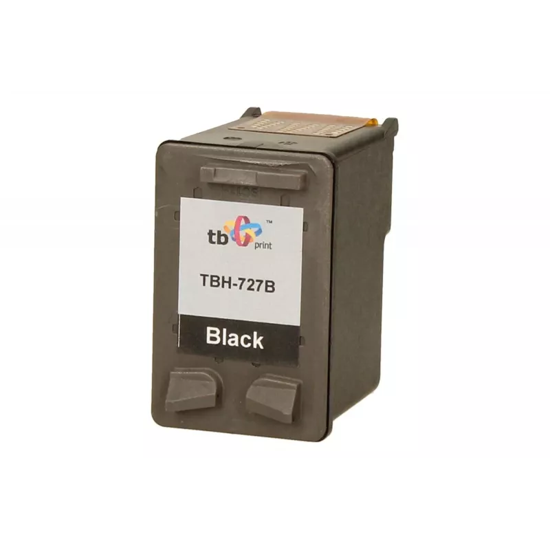 Tinte TBH-727B (HP Nr. 27-C8727A) Schwarz wiederaufbereitet