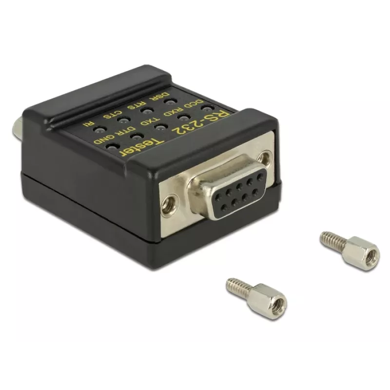 DeLOCK 2xDB9 Verbinder 87713 Schwarz
