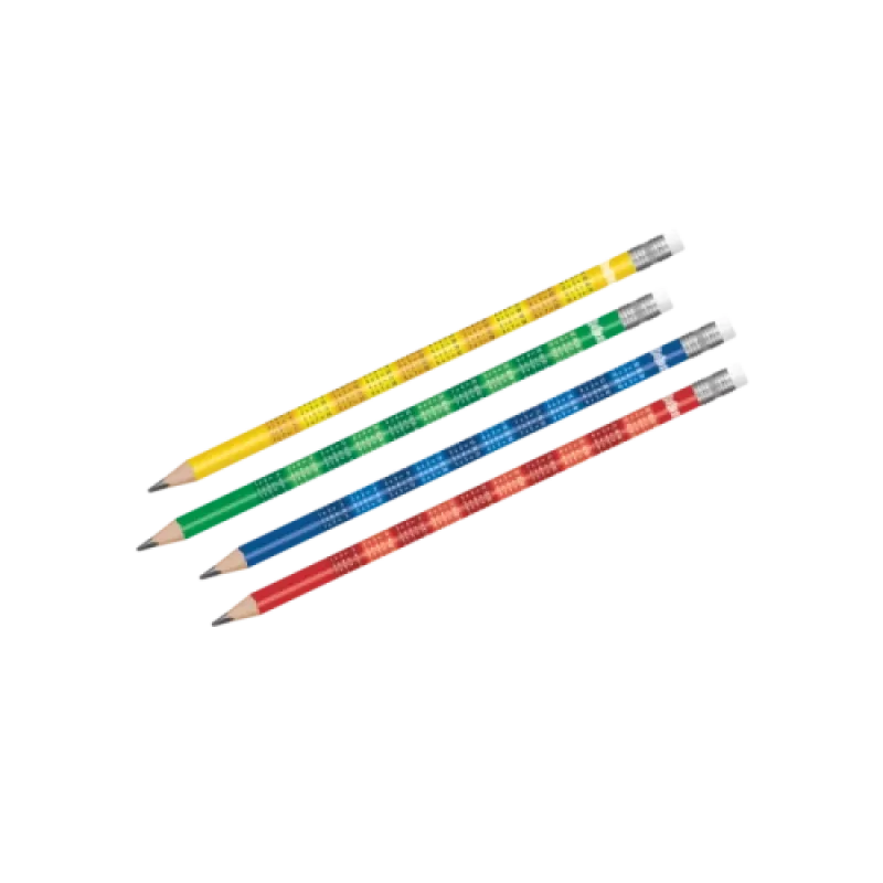 Colorino Kinder-Bleistifte mit Einmaleins-Tabelle