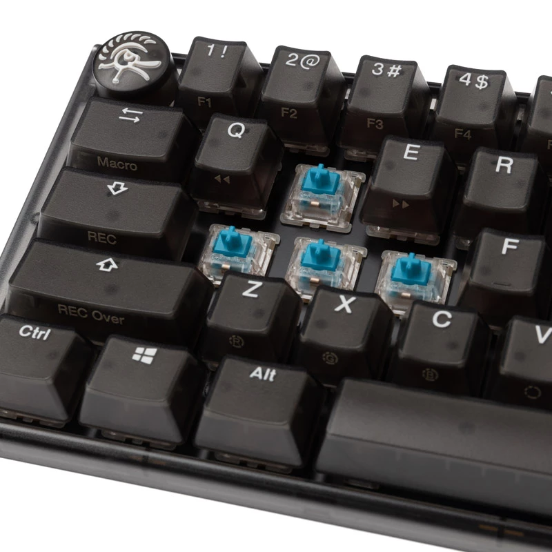 Ducky One 3 Aura Mini MX Blue US Tastatur Gaming USB QWERTY US International Schwarz