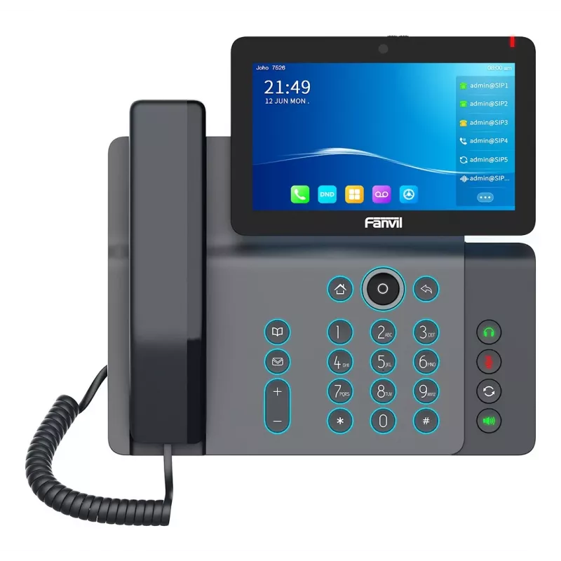 Fanvil V67 IP-Telefon Schwarz 20 Leitungen LCD Wi-Fi