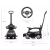 Rutscherauto milly mally Mercedes C-Klasse Schwarz, Modell 6107