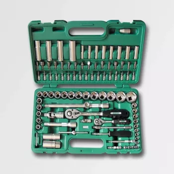 Schlüsselsatz HONITON 94-teilig Professional H4060 — gemischte Maul‑/Ringschlüssel und Steckschlüssel, Aufbewahrungskoffer