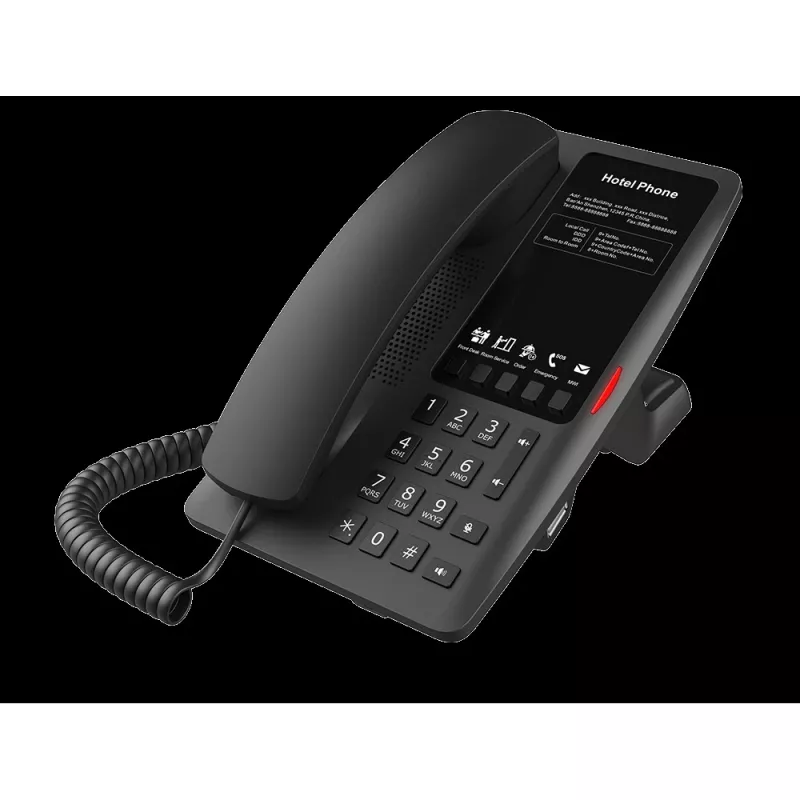 IP-Telefon Fanvil H4W-Schwarz – HD-Audio, Wi‑Fi-Unterstützung