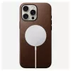 Handyhülle Nomad NM01389385 für iPhone 16 Pro Max, 17,5 cm (6,9 Zoll), braun, Aluminium/PC/Mikrofaser/Leder