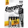 ENERGIZER BATTERY ALKALINE POWER AAA LR03 4 STÜCK