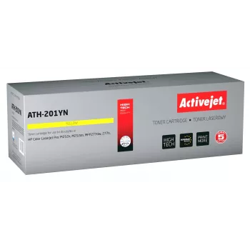 Activejet ATH-201YN Toner für HP-Drucker HP 201A CF402A CRG045 Ersatz; Supreme; 1400 Seiten; Gelb