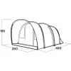 Easy Camp Zelt | Skarvan 4 | 4 Personen | Blau