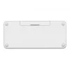 Logitech Multi-Device K380 - Tastatur - Kabellos - Bluetooth 3.0 - Deutsch - Off-White