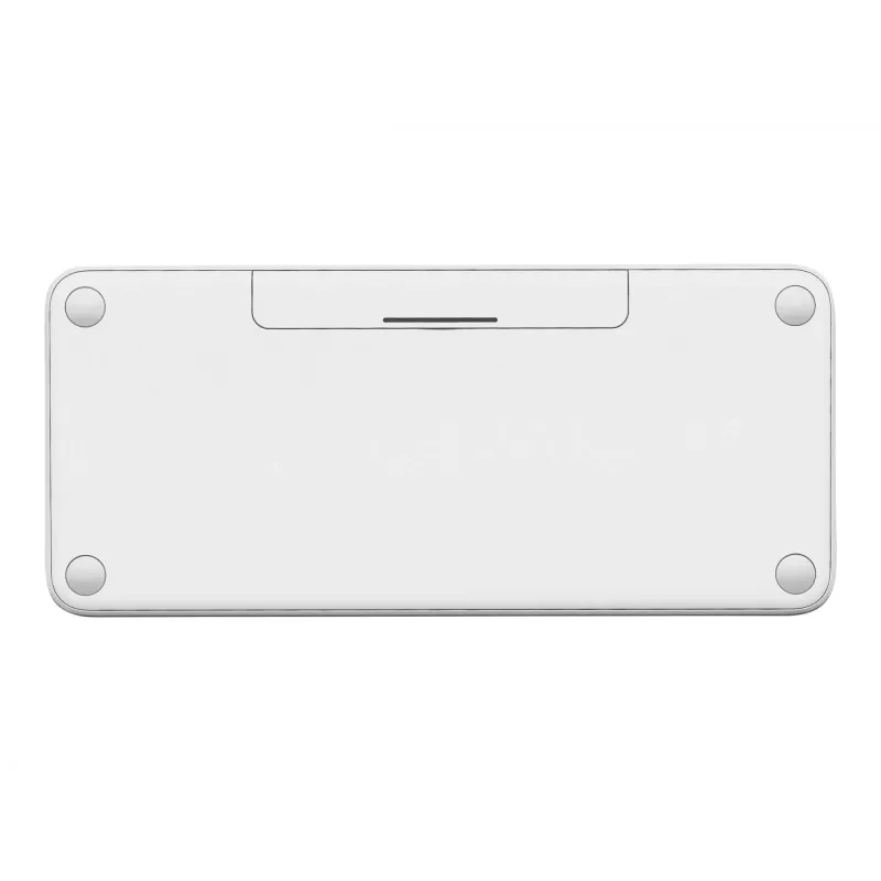 Logitech Multi-Device K380 - Tastatur - Kabellos - Bluetooth 3.0 - Deutsch - Off-White