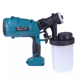 Dedra DED7057 kabellose Farbsprühpistole 18 V, 900 ml