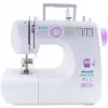 Mechanische Nähmaschine Lucznik Lena 2019 — einfaches mechanisches Modell, 16 Programme, 24 W, Freiarm, 4-Schritt-Knopfloch