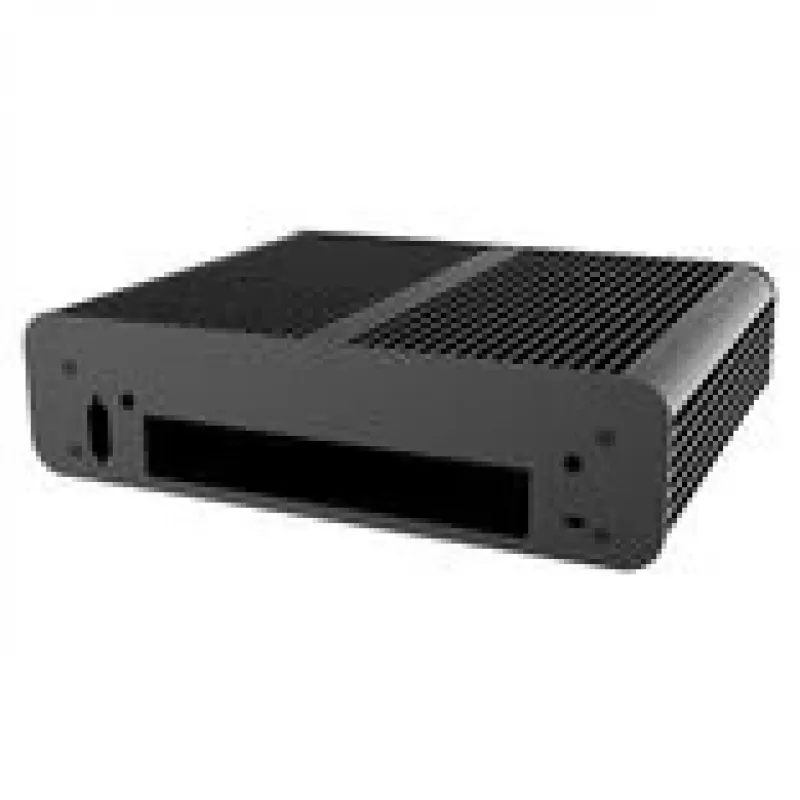 Computergehäuse Akasa Euler TX3 Mini-ITX — kompatibel mit Intel-Sockeln LGA1851, LGA1700, LGA120, LGA115X — schwarz