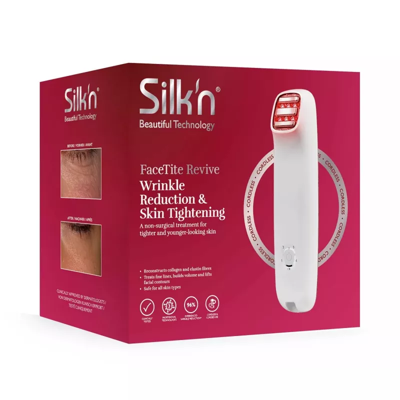 silk'n FaceTite Gerät FTC1PE1001 Hautverjüngungstechnologie – professionelle Gesichtsstraffung und -konturierung